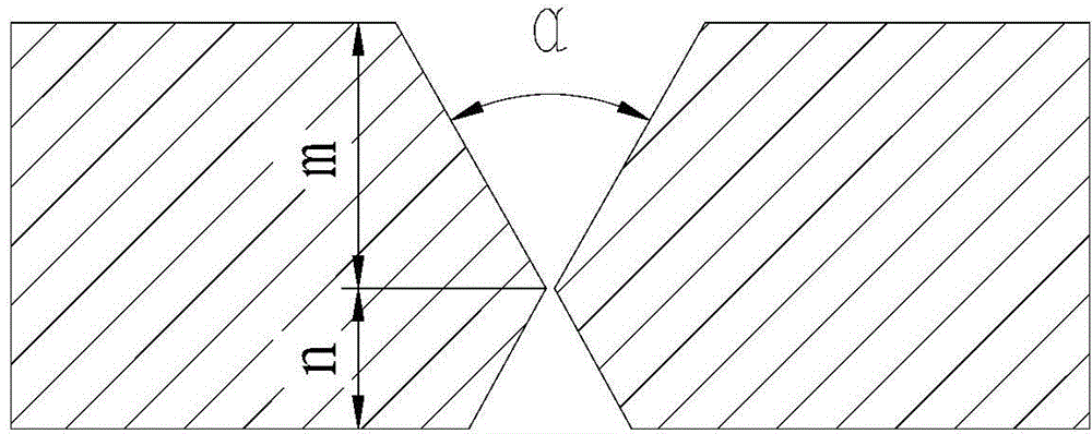 Large non-standard device thick-plate all-position welding method