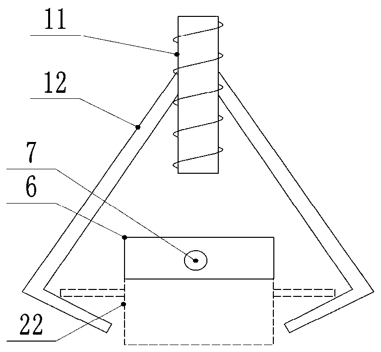 A pin bending device