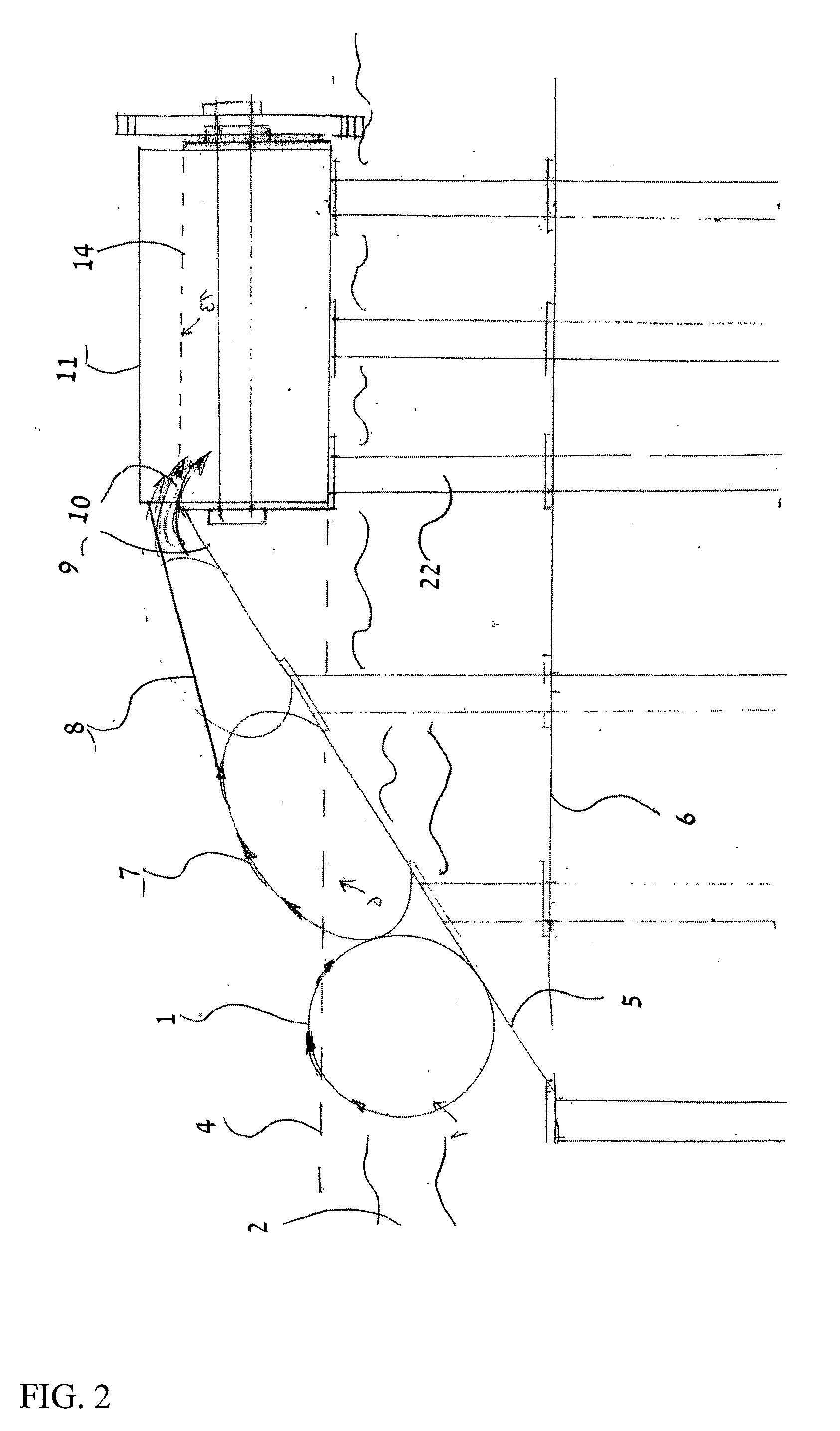 System for generating energy from sea waves