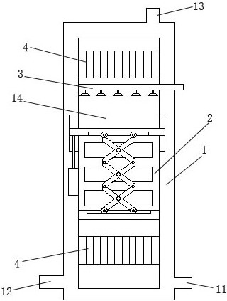 A nitrogen cooling device