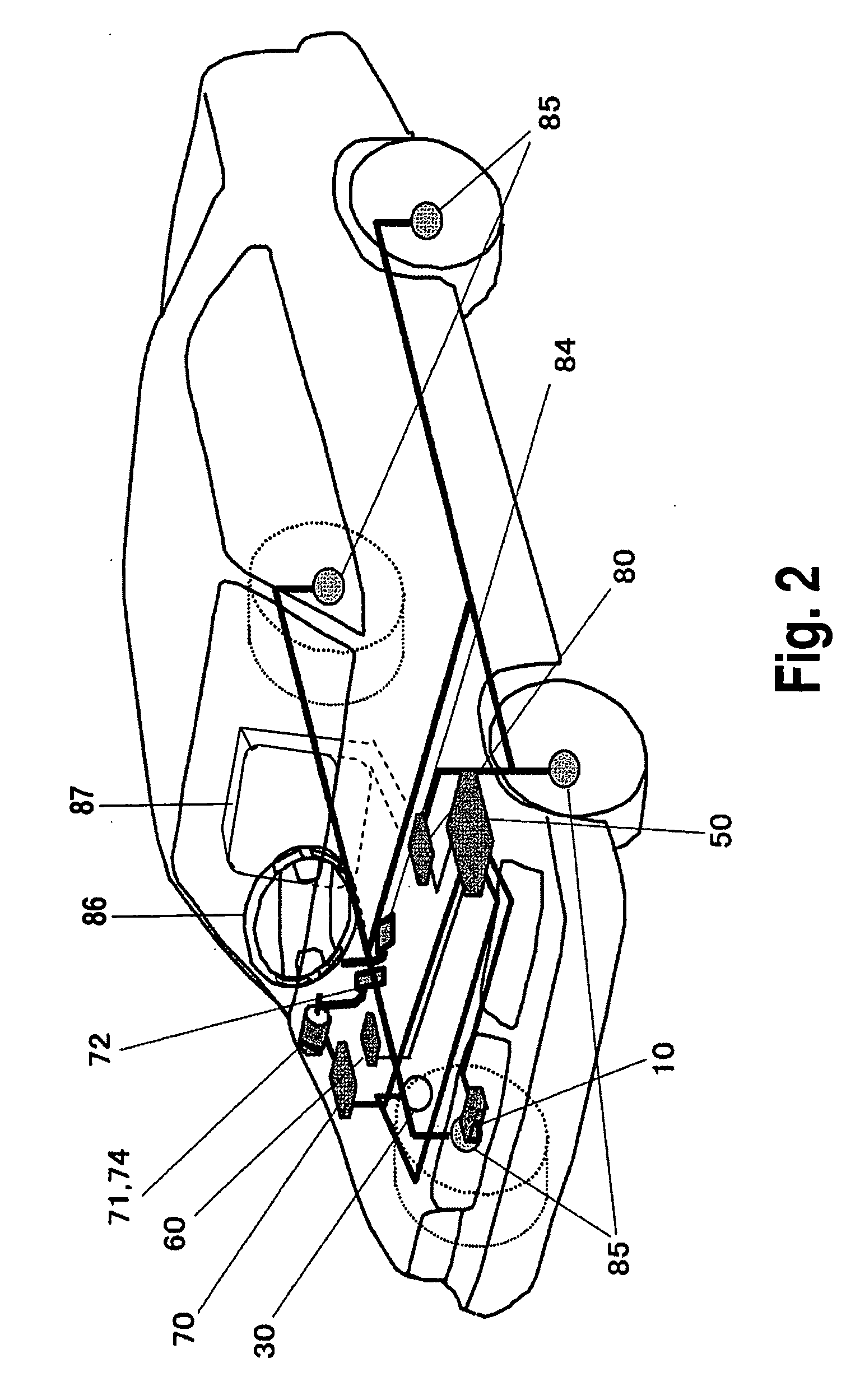 Vehicle driving assist system