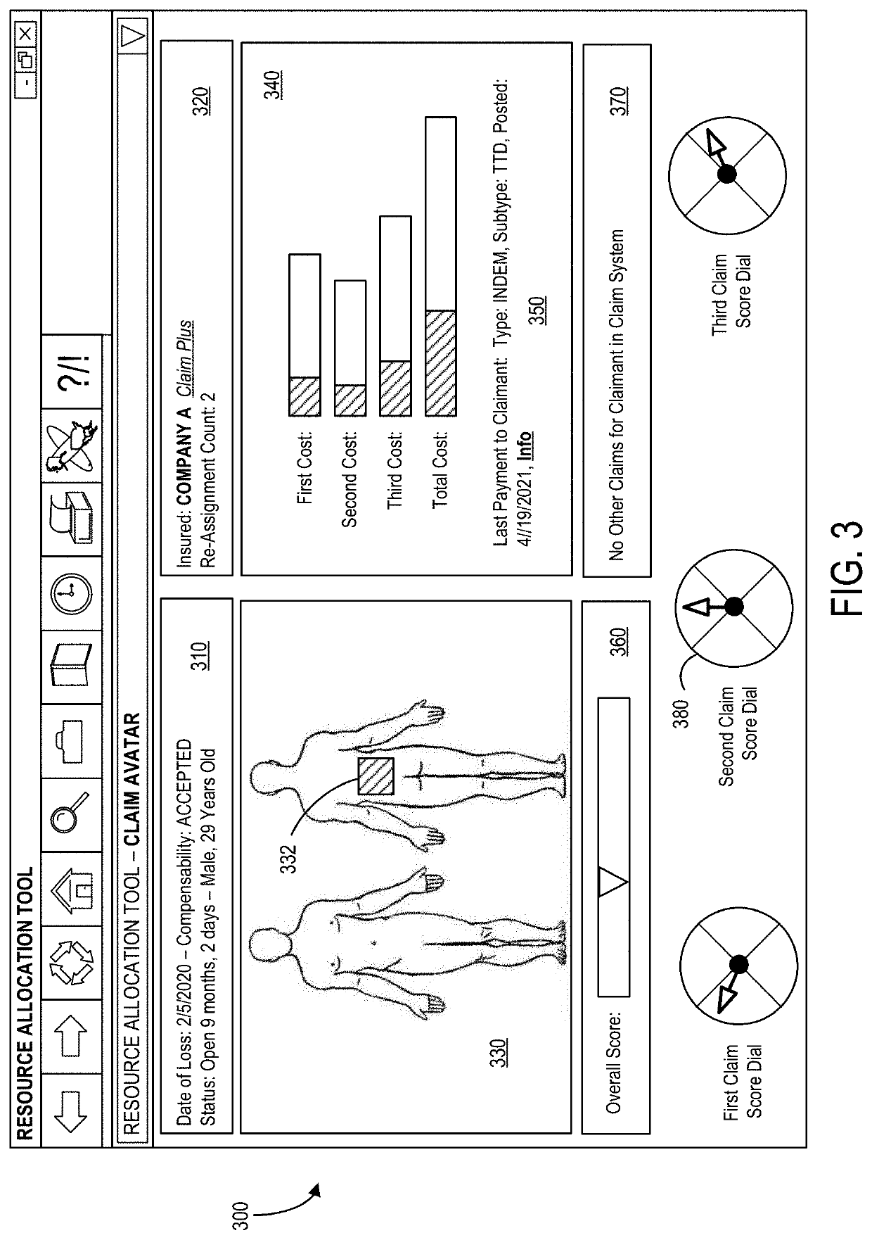 System and method providing risk relationship resource allocation tool