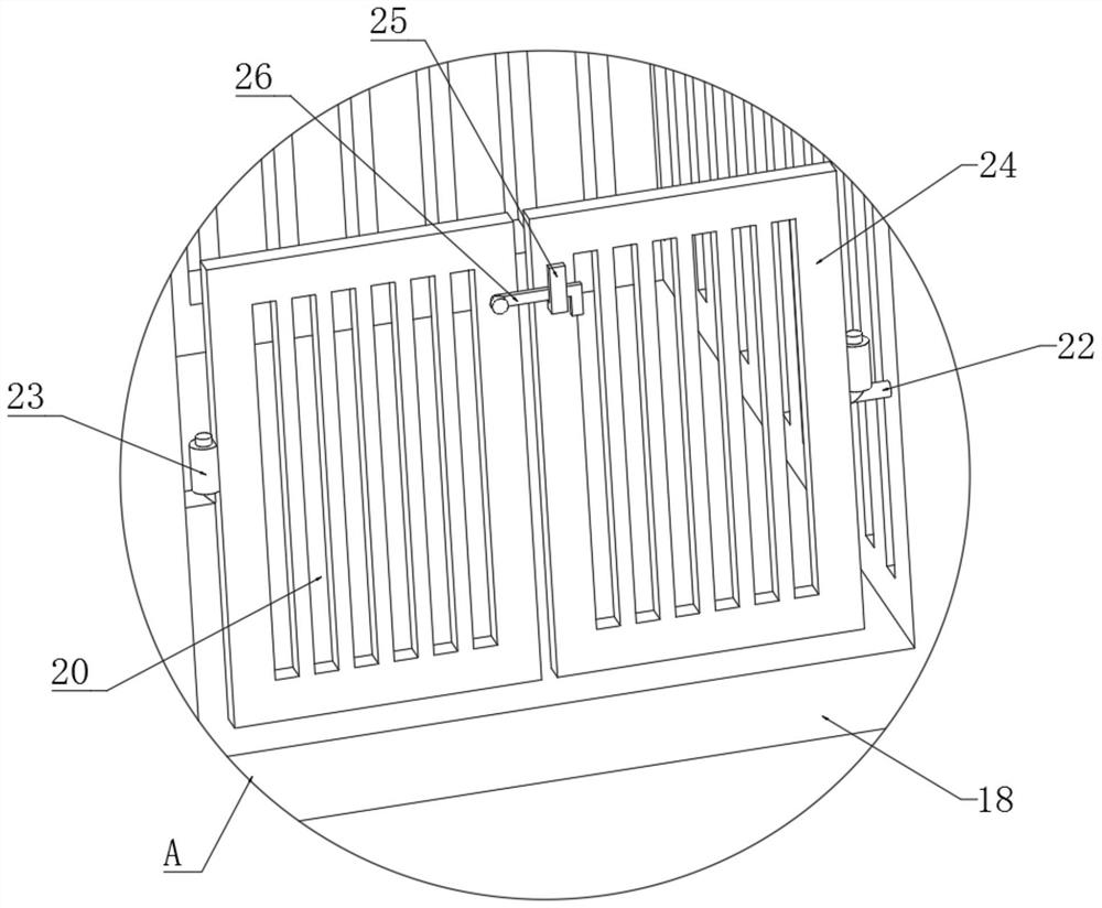 Construction auxiliary platform for landscaping engineering