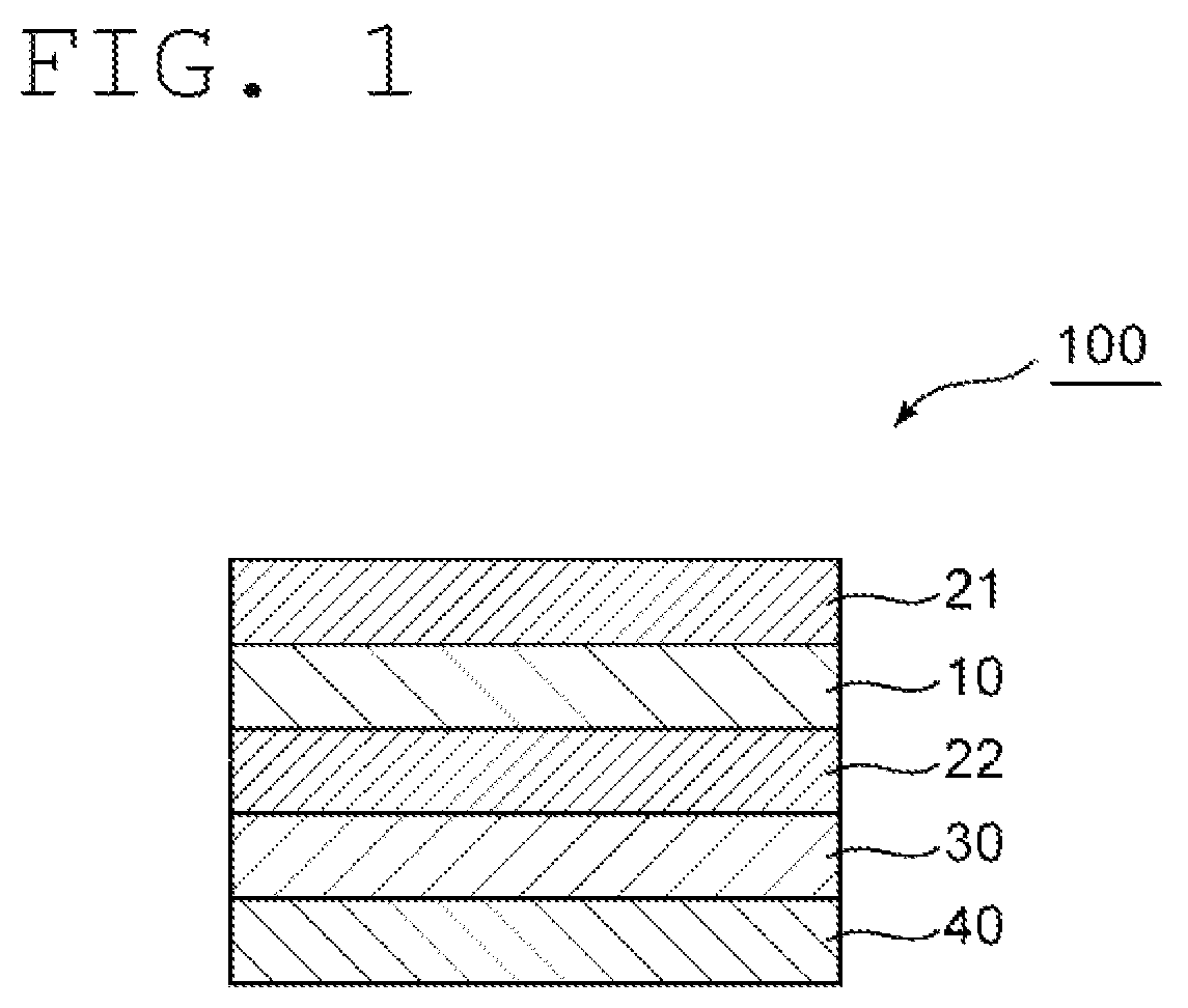 Circular polarizer for organic EL display device having laminated half wavelength plate and quarter wavelength plate, and organic EL display device