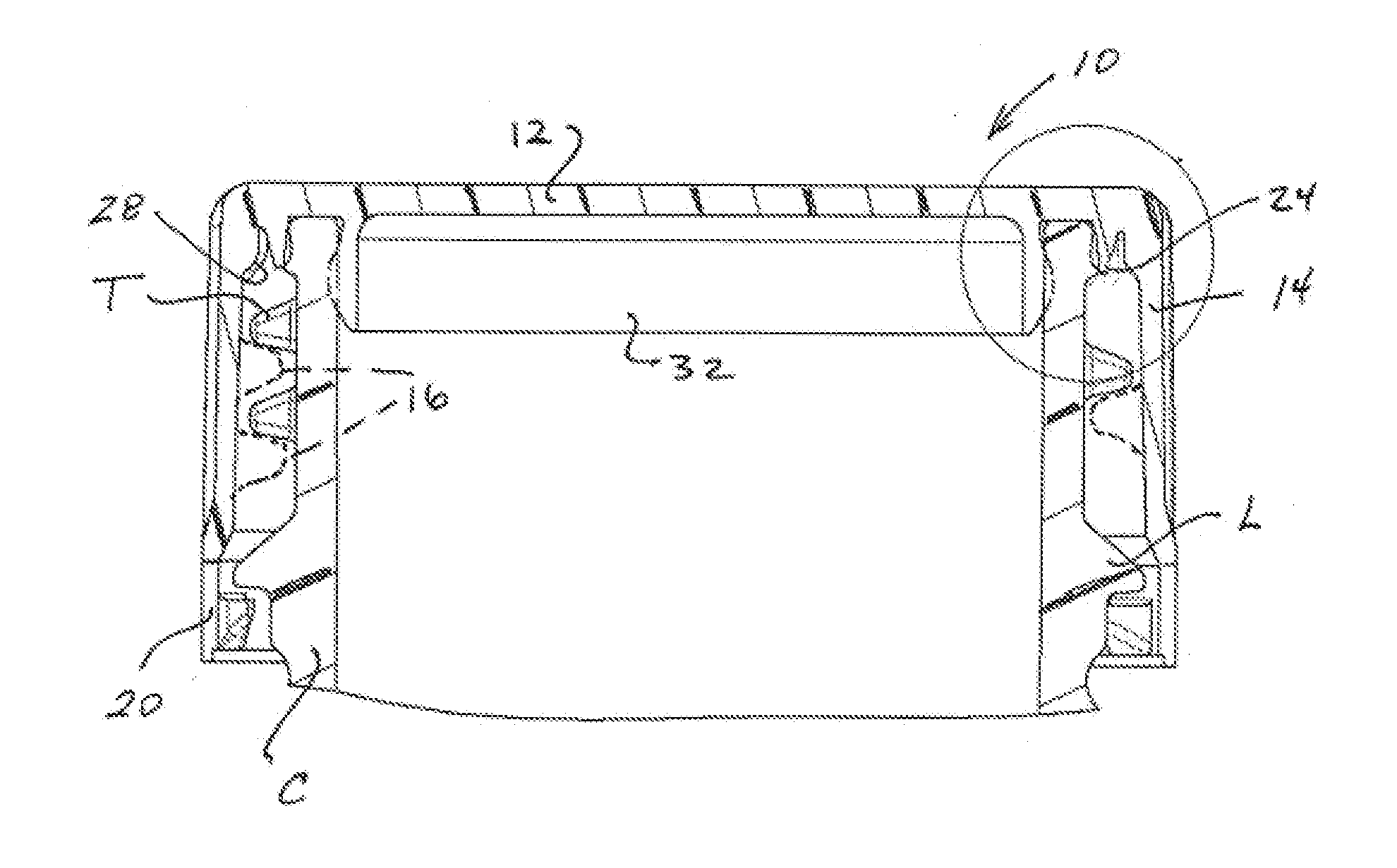 Linerless closure