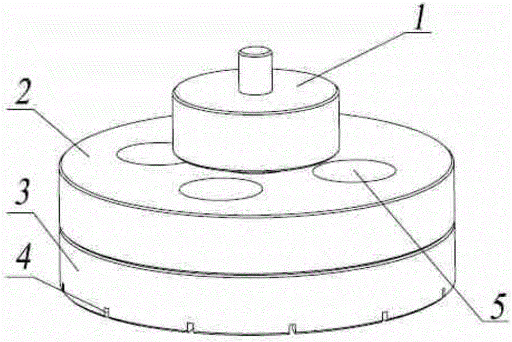 Grinding and polishing device for automatic grinding and polishing machine