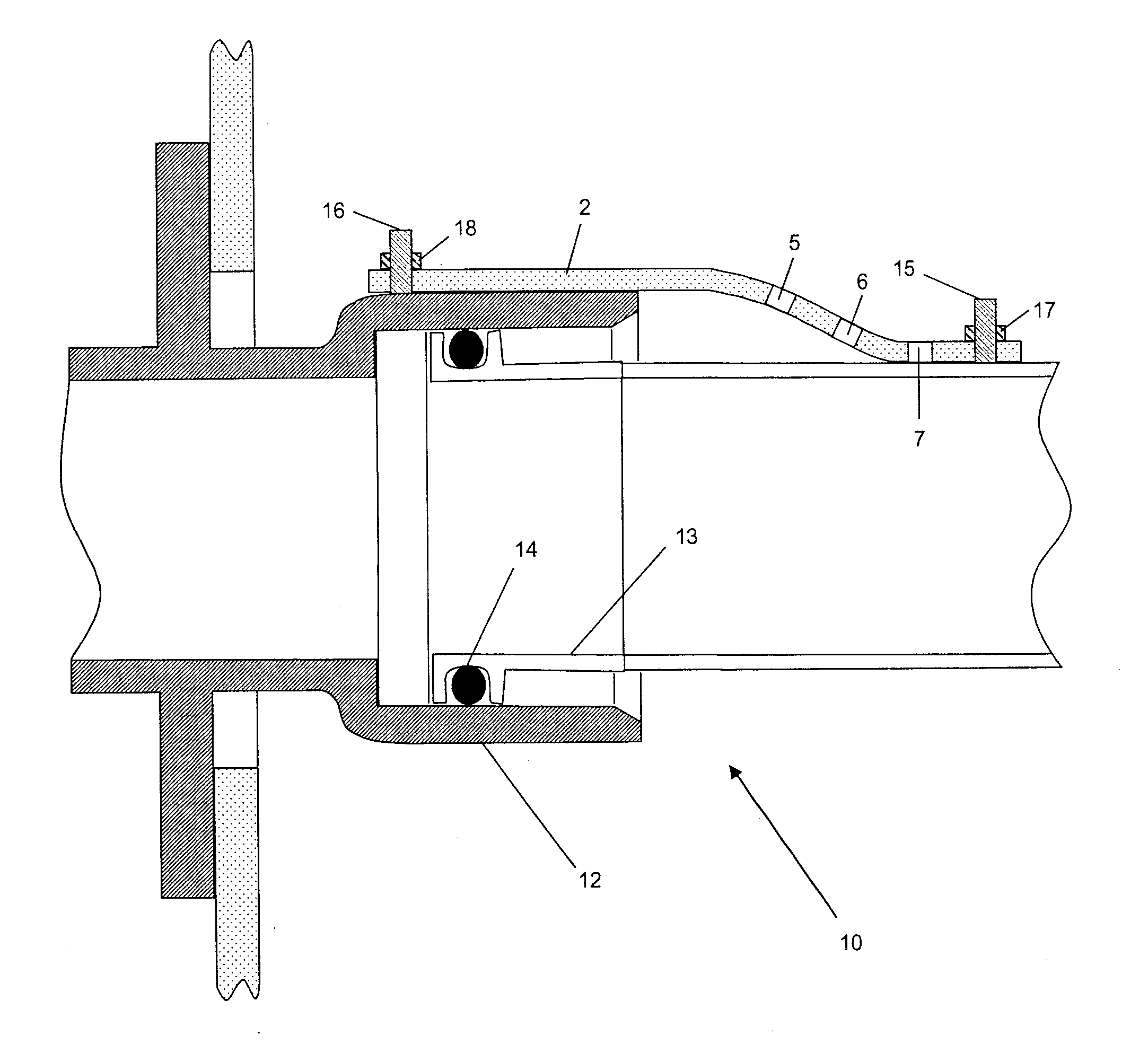 Aircraft joint and bonding lead