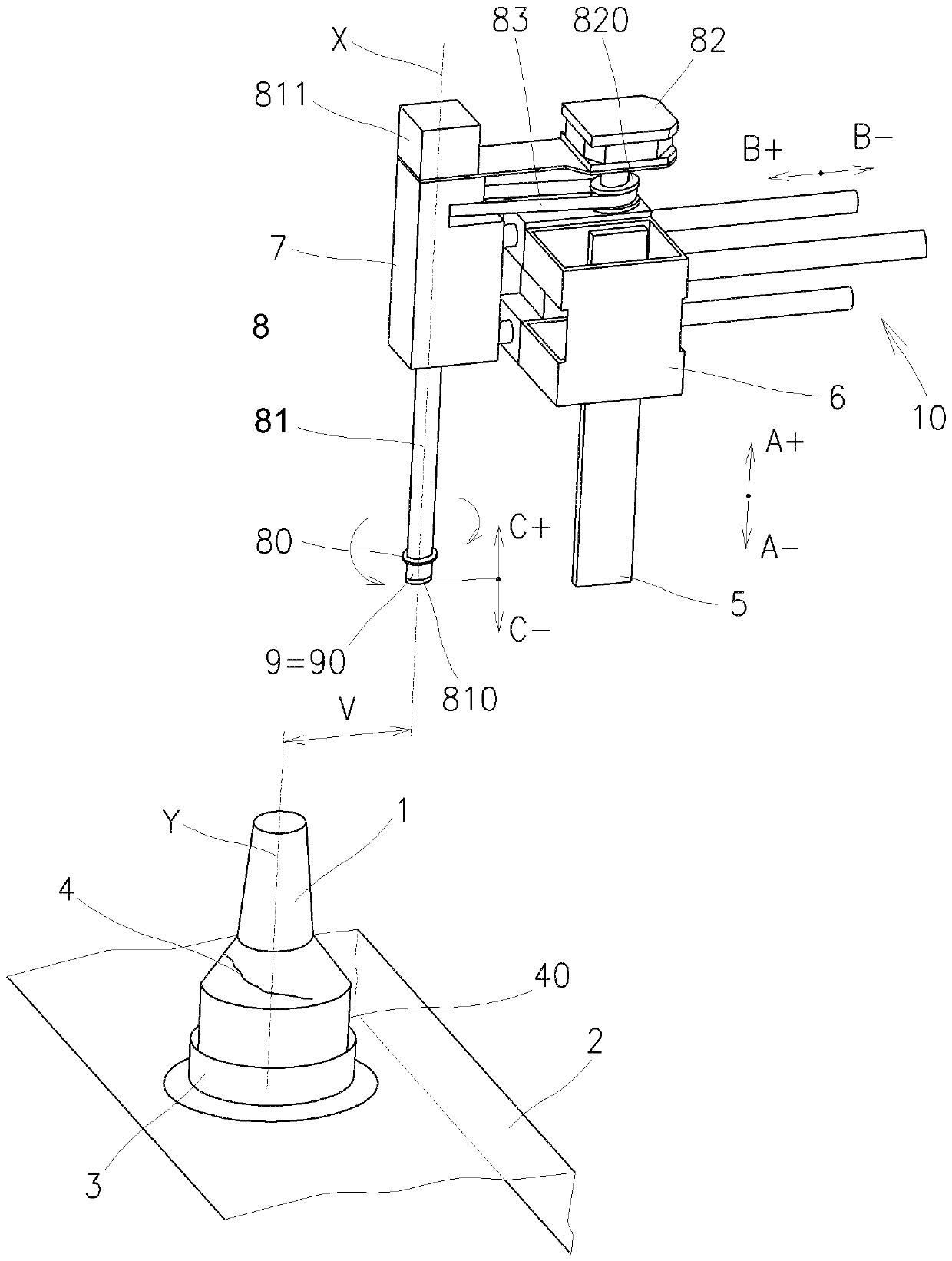 Coil handling device, coil transport method, annular spinning machine service device, and annular spinning machine