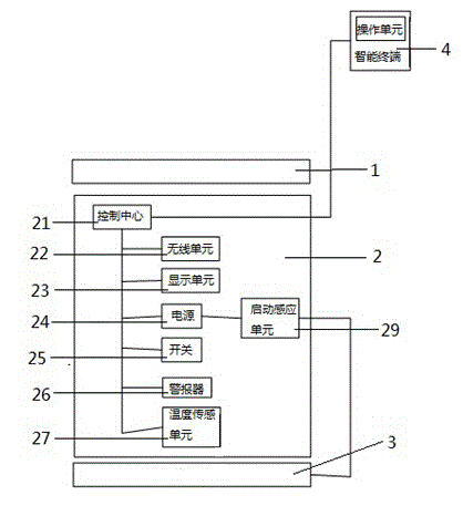 Temperature measuring device with real-time temperature reduction function and operation method thereof