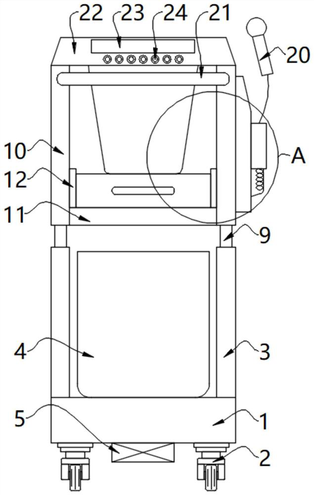 Intelligent multifunctional sharp instrument separation and storage equipment