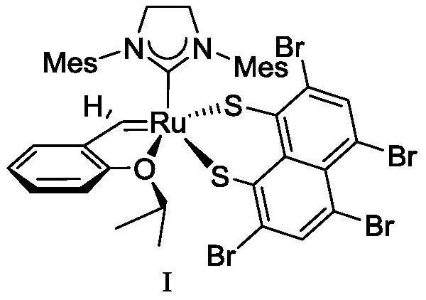 A kind of z-selective ruthenium carbene olefin metathesis catalyst and its preparation method and application