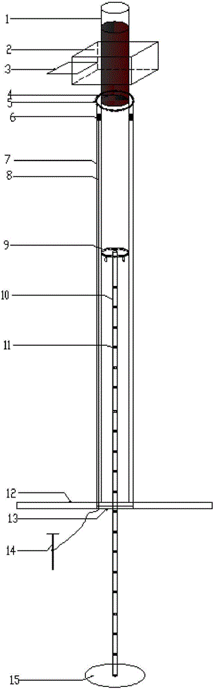 Soft sediment core sampling and cutting integrated sampler for tidal bank marsh