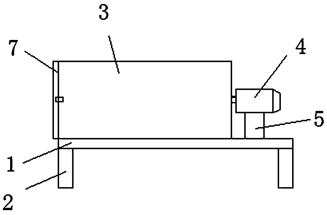 Novel screening device for peanut processing and production