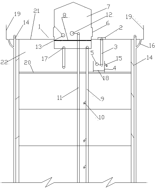 Multifunctional ecological type outdoor water storing device