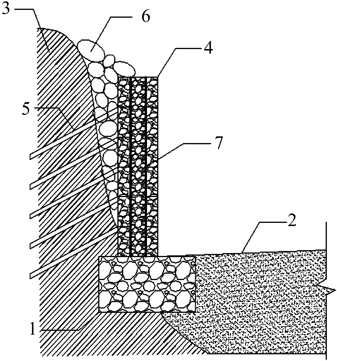 An ecological protection system and method for steep slopes of road cuttings in high-intensity severe cold mountainous areas