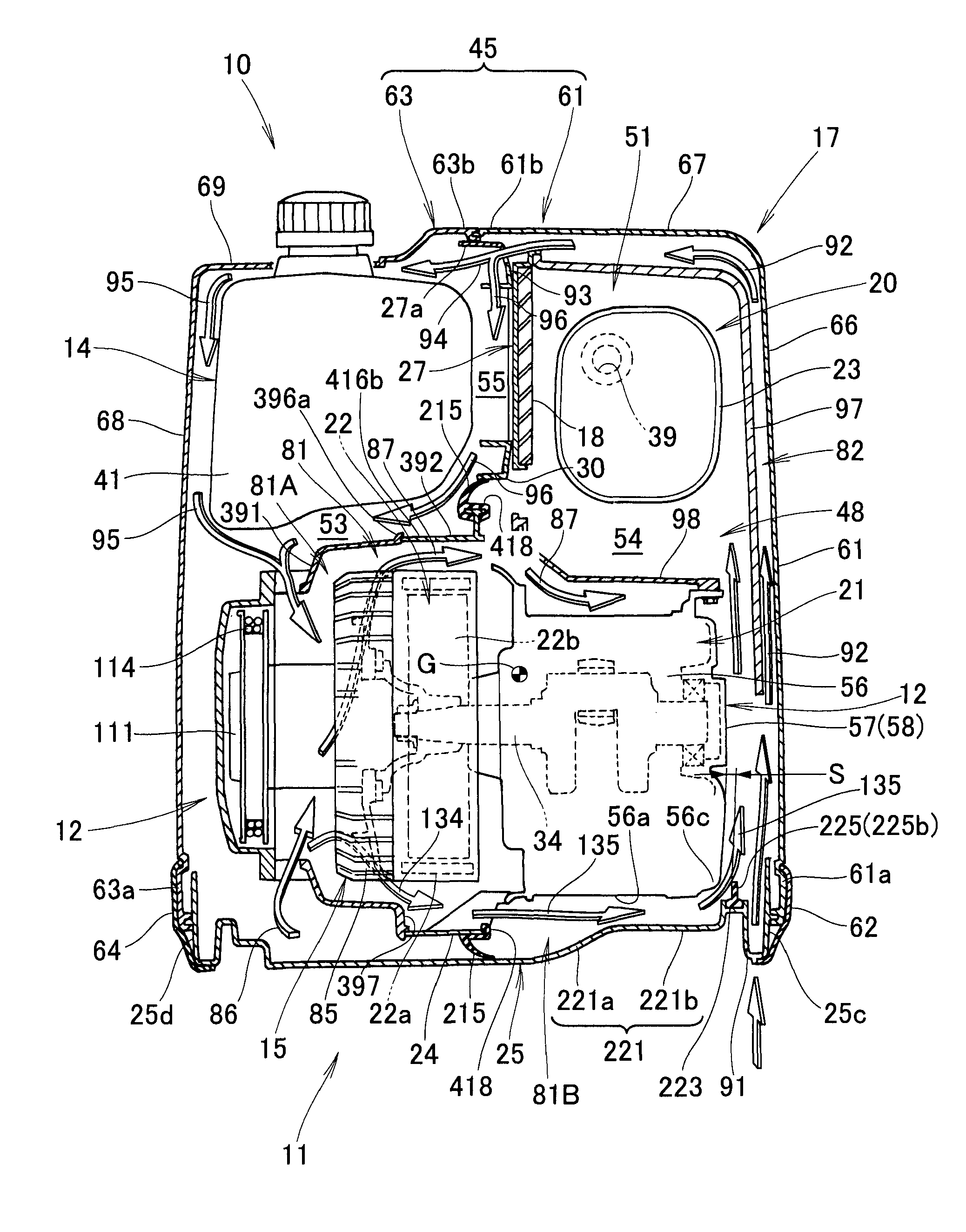 Engine-driven power generator apparatus