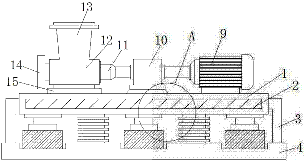 Water pump with noise reducing function