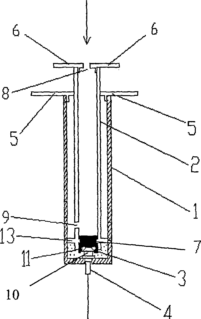 Disposable safety self-breaking injector