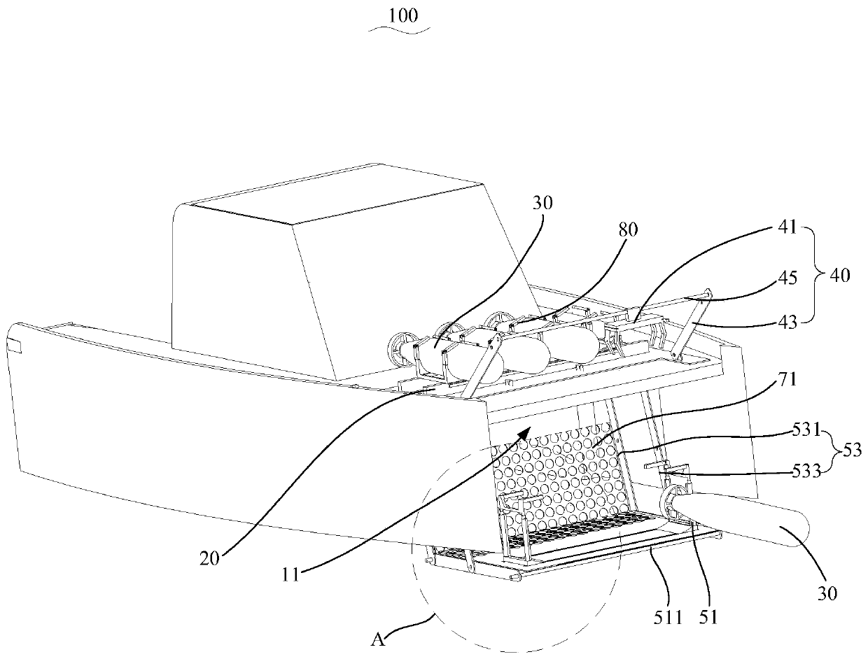 AUV cluster water surface recovery device