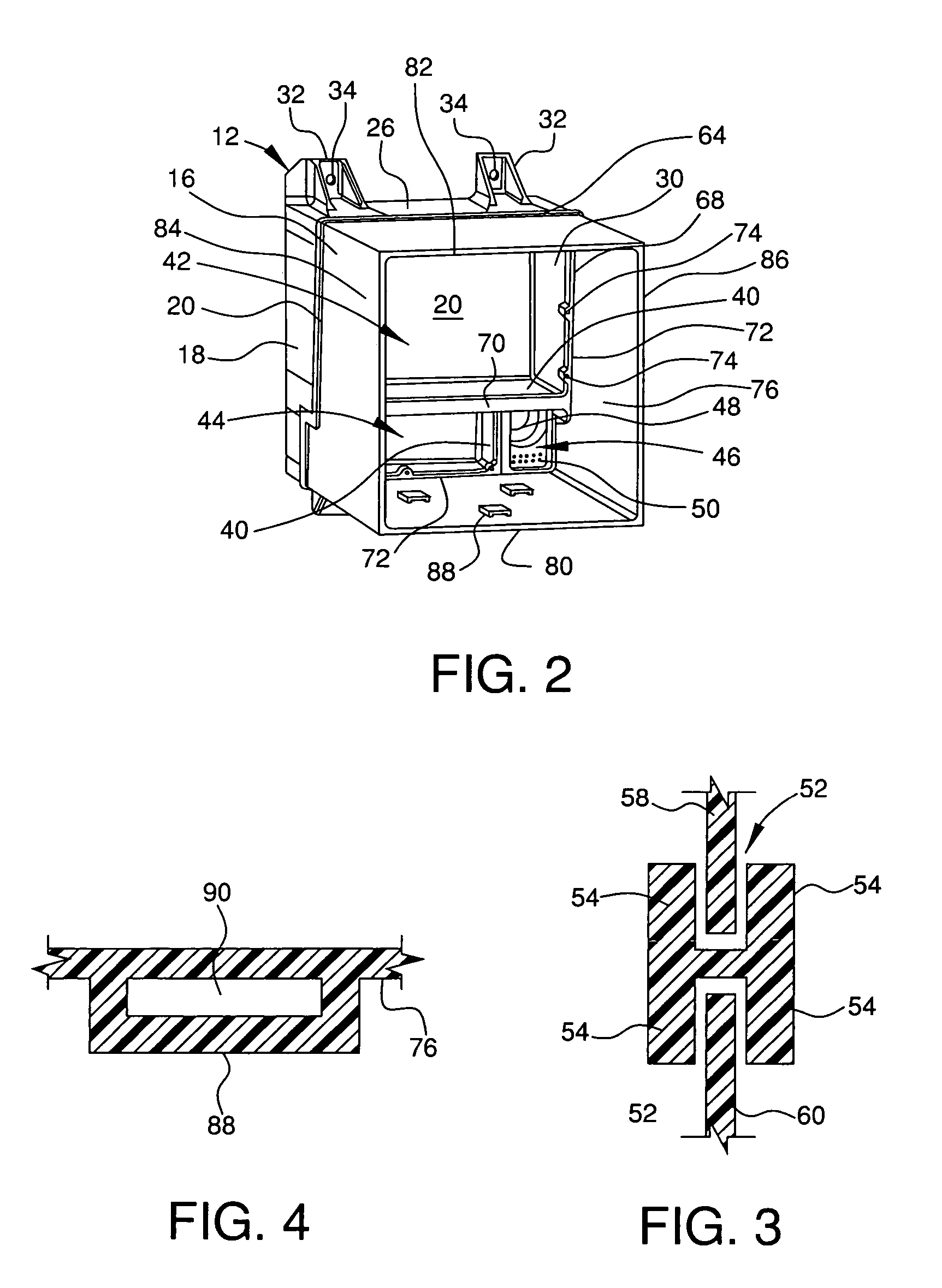 Large capacity multiple service floor box