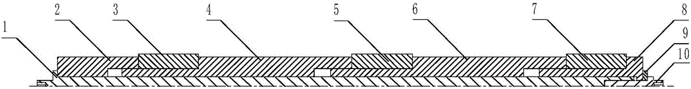 Vibration damping device for processing thin-wall axle part