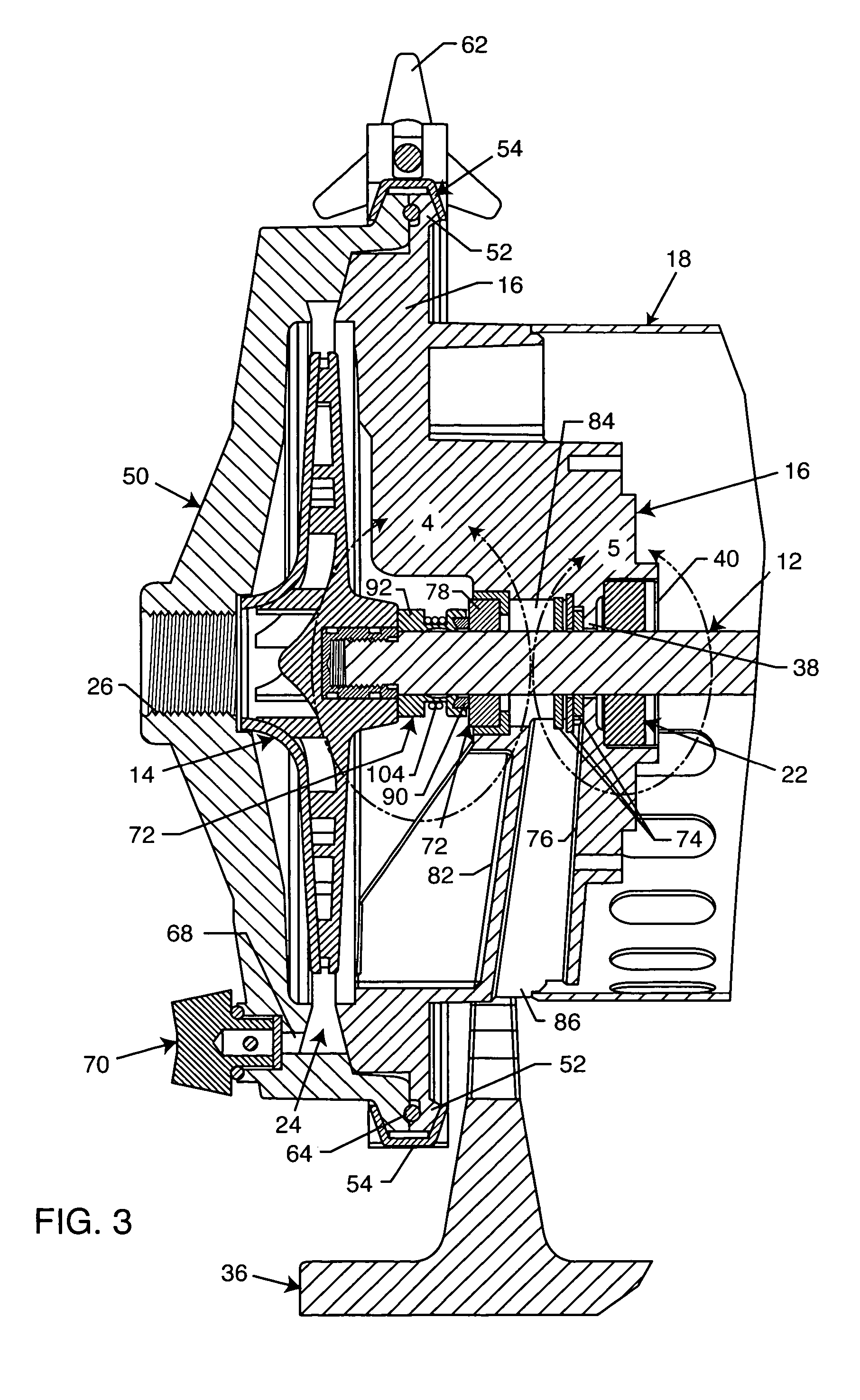 Motor-driven pump for pool or spa