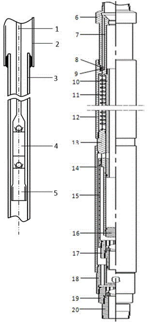 Bolt support control production zone identification method