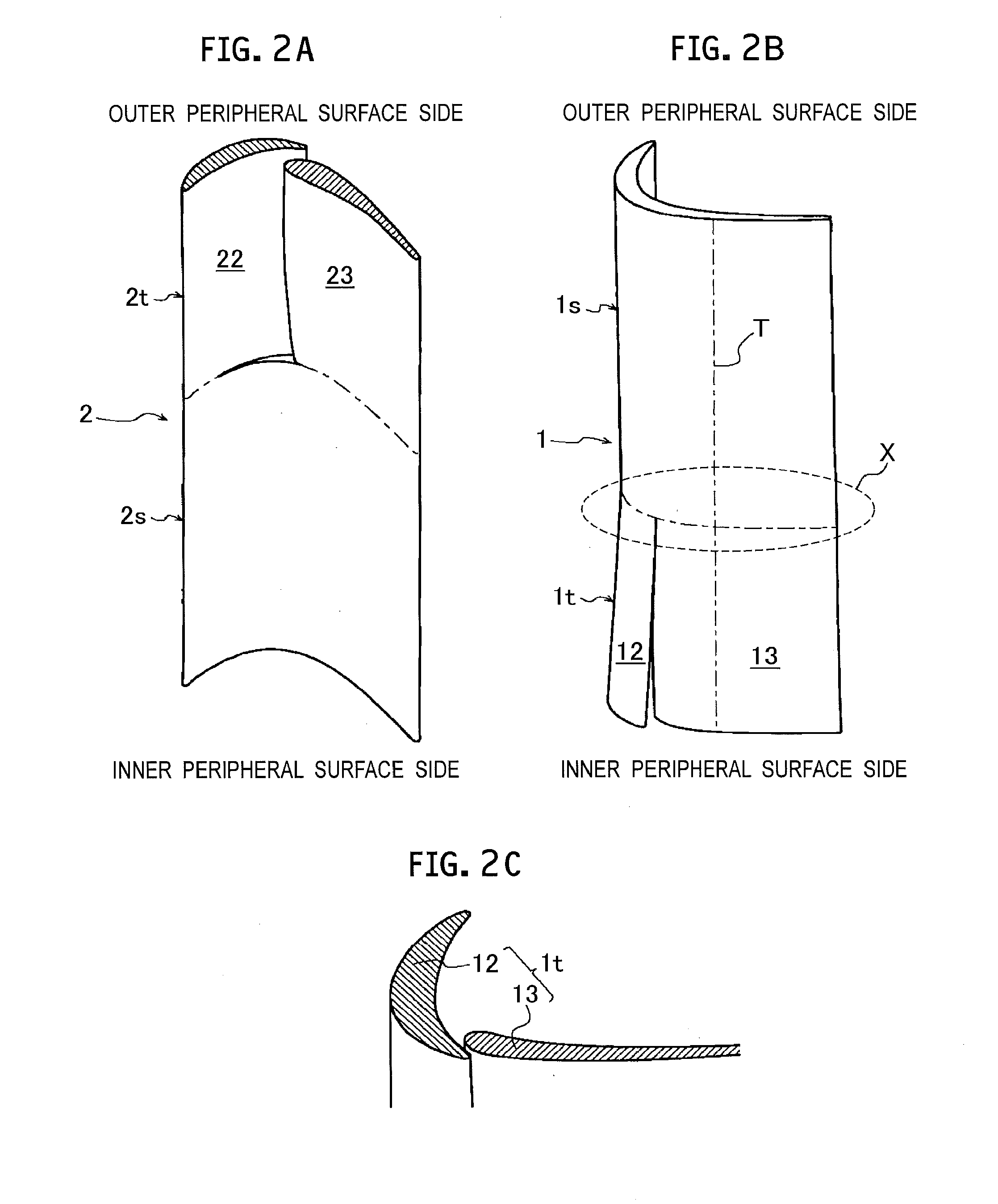 Vane structure for axial flow turbomachine and gas turbine engine