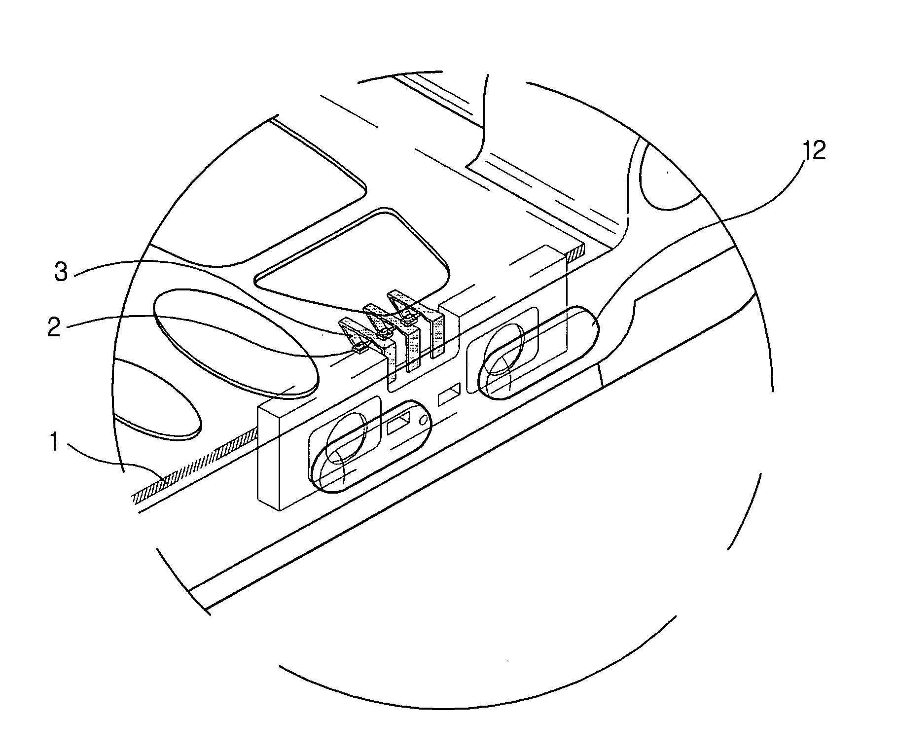 Switch module for cellular phone