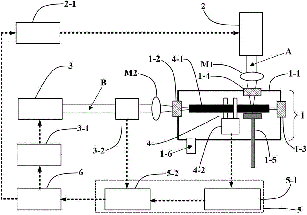 Quartz pitchfork type laser breakdown detection device