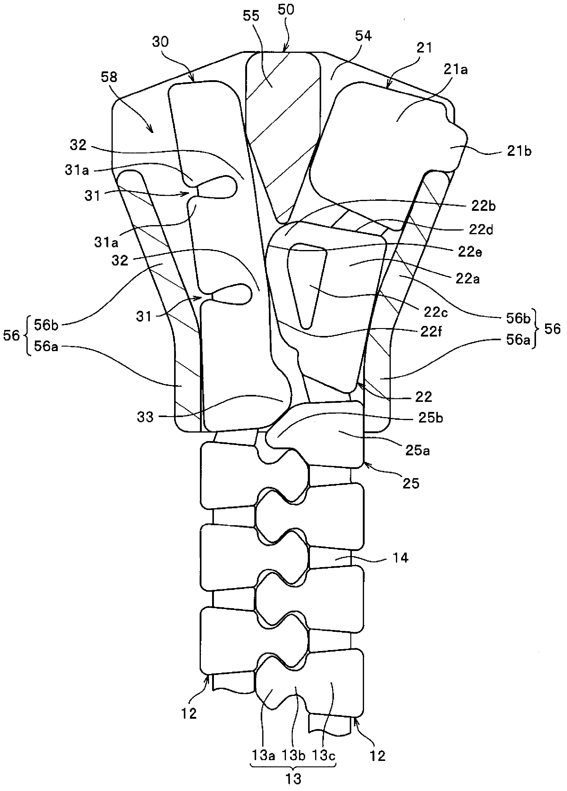 Slide fastener