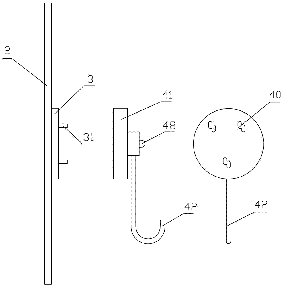 Intelligent hook on basis of pressures-sensitive imaging sensing absorption states