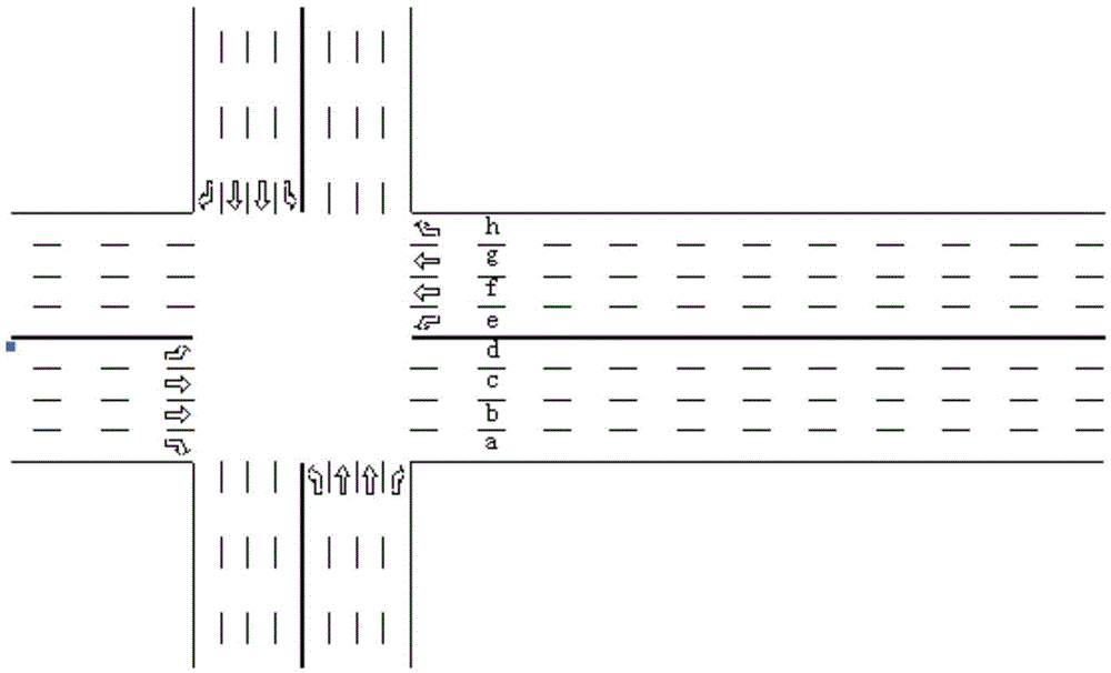 A self-adaptive tidal lane and crossing transition system based on LED traffic signs and a control method