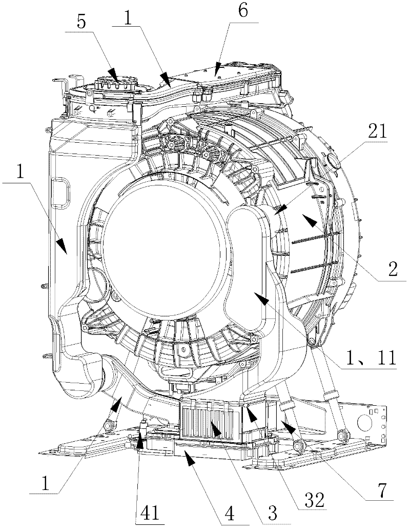 Clothes drying system and thread waste clearing method for same