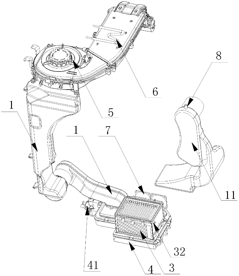 Clothes drying system and thread waste clearing method for same