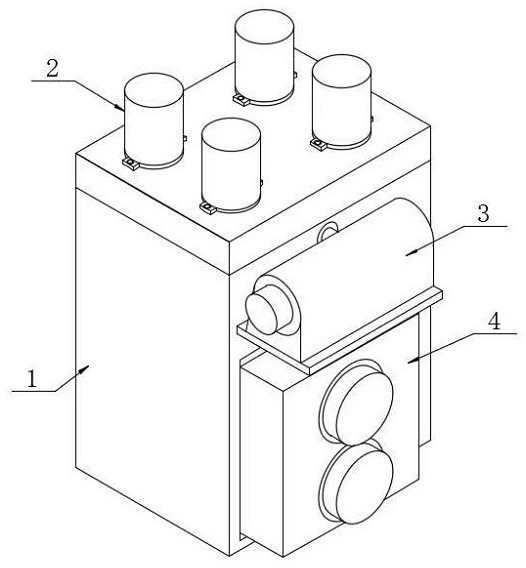 A high-voltage and low-voltage transformer with high safety protection