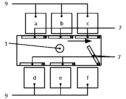 Automatic garbage classifying system and method