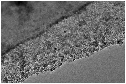 Porous carbon-supported trimanganese tetraoxide nanoparticle composite material and preparation method thereof