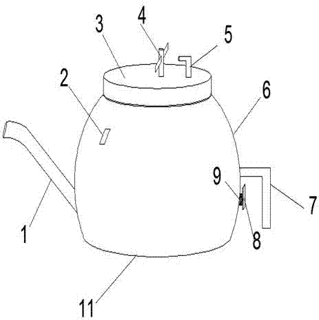 Traditional Chinese medicine decocting pot