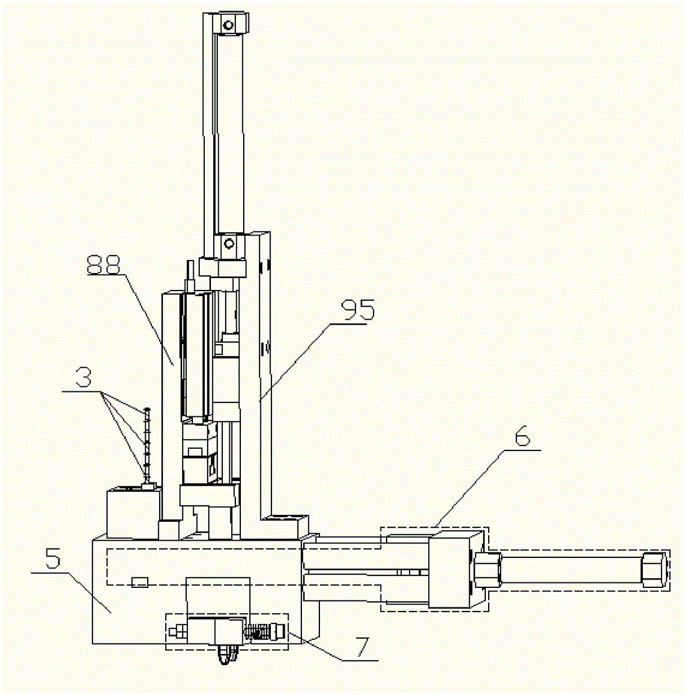 Automatic rivet installation device