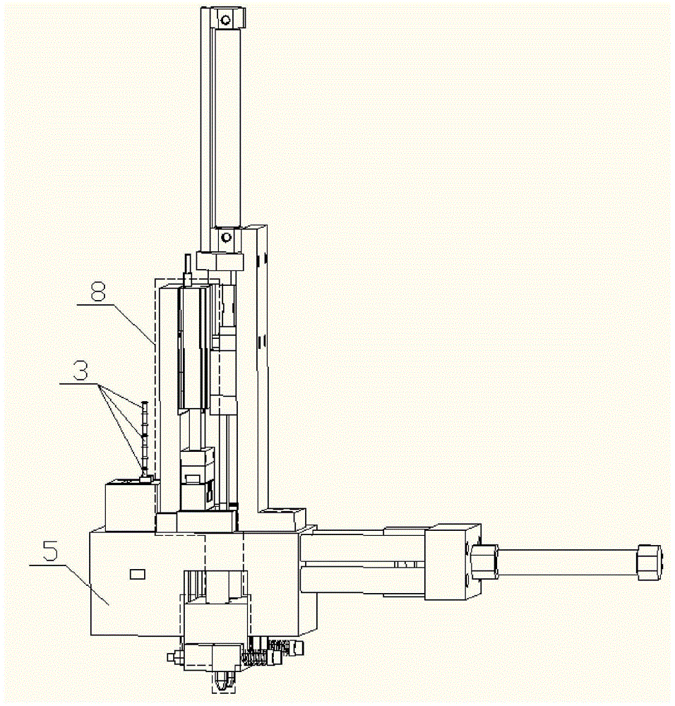 Automatic rivet installation device