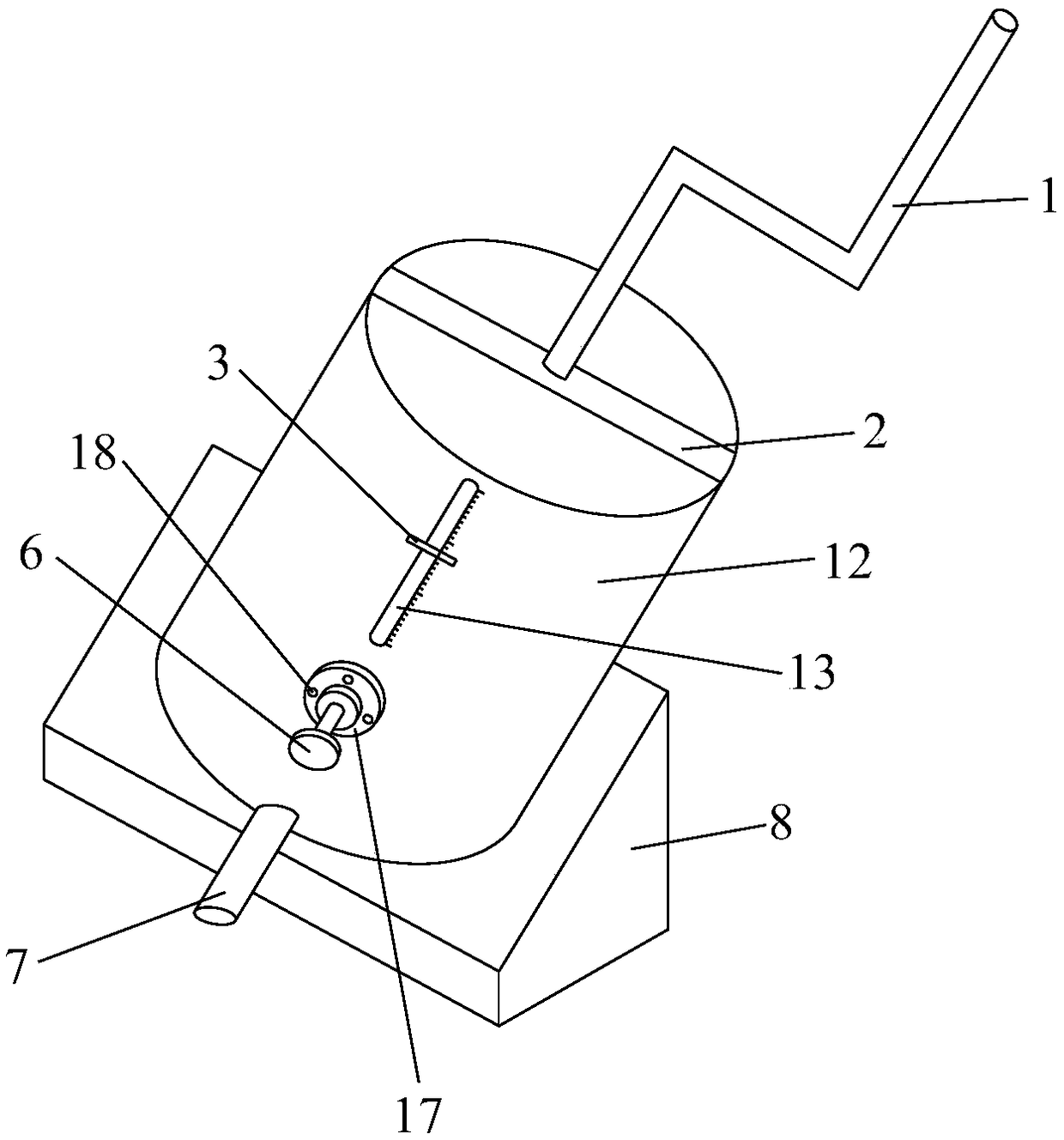 Portable rock mechanical experiment sample grinding machine