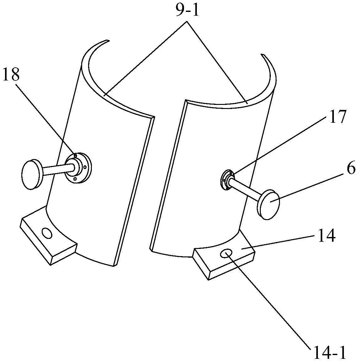 Portable rock mechanical experiment sample grinding machine