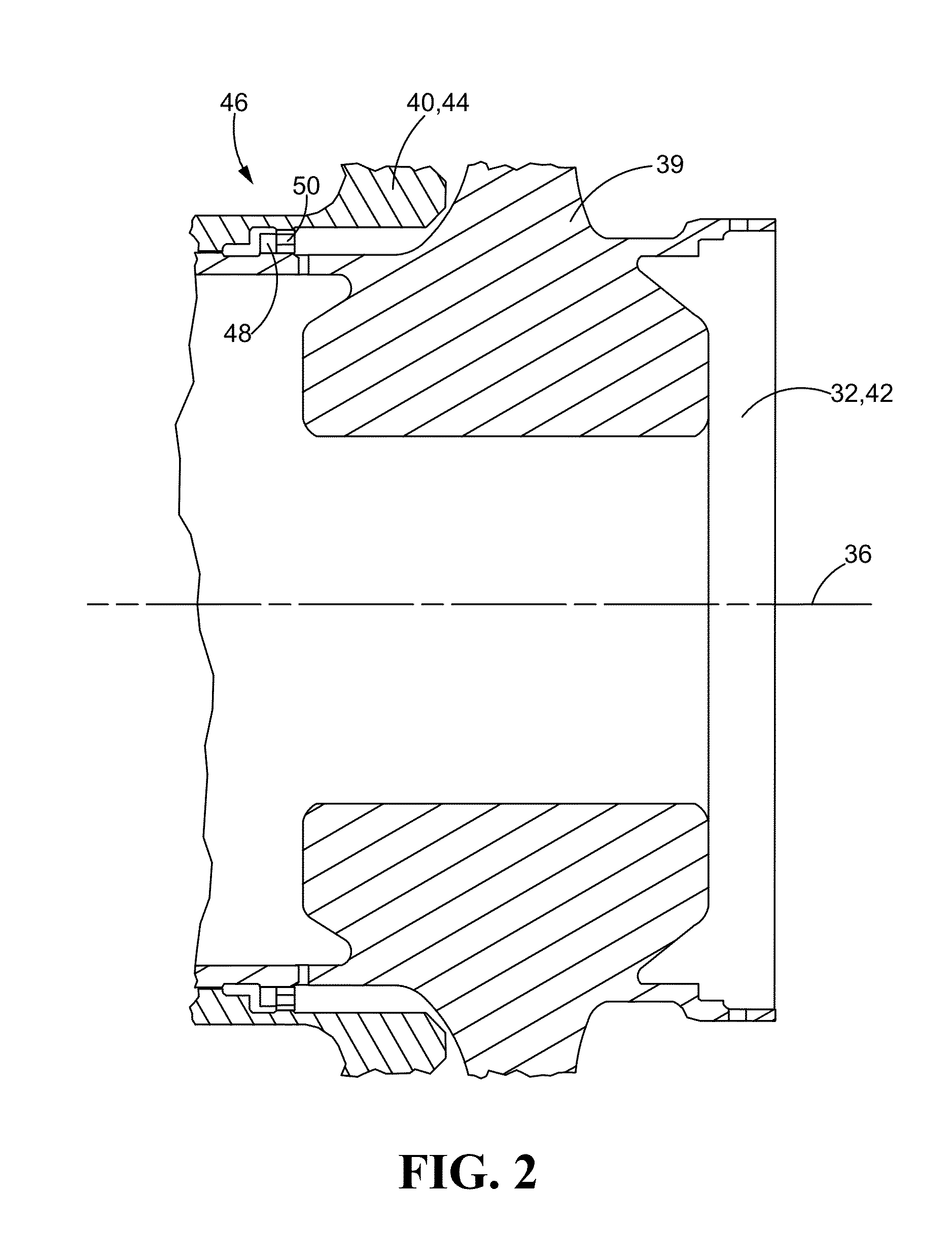 Lock for Retaining Minidisks with Rotors of a Gas Turbine Engine