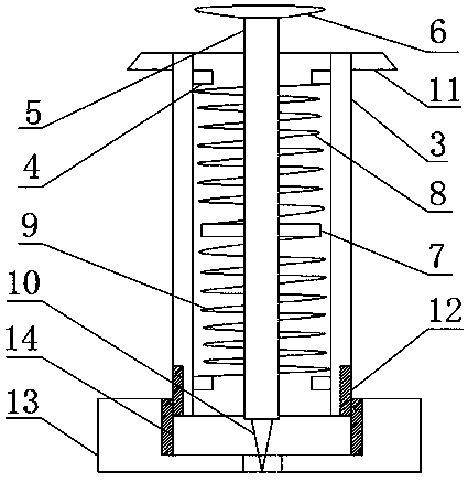 Detachable glucometer capable of automatically sampling and testing blood