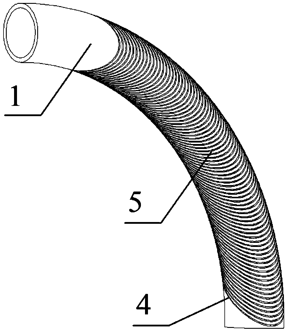 High-temperature superconducting bending magnet structure for superconducting rotating gantry technology