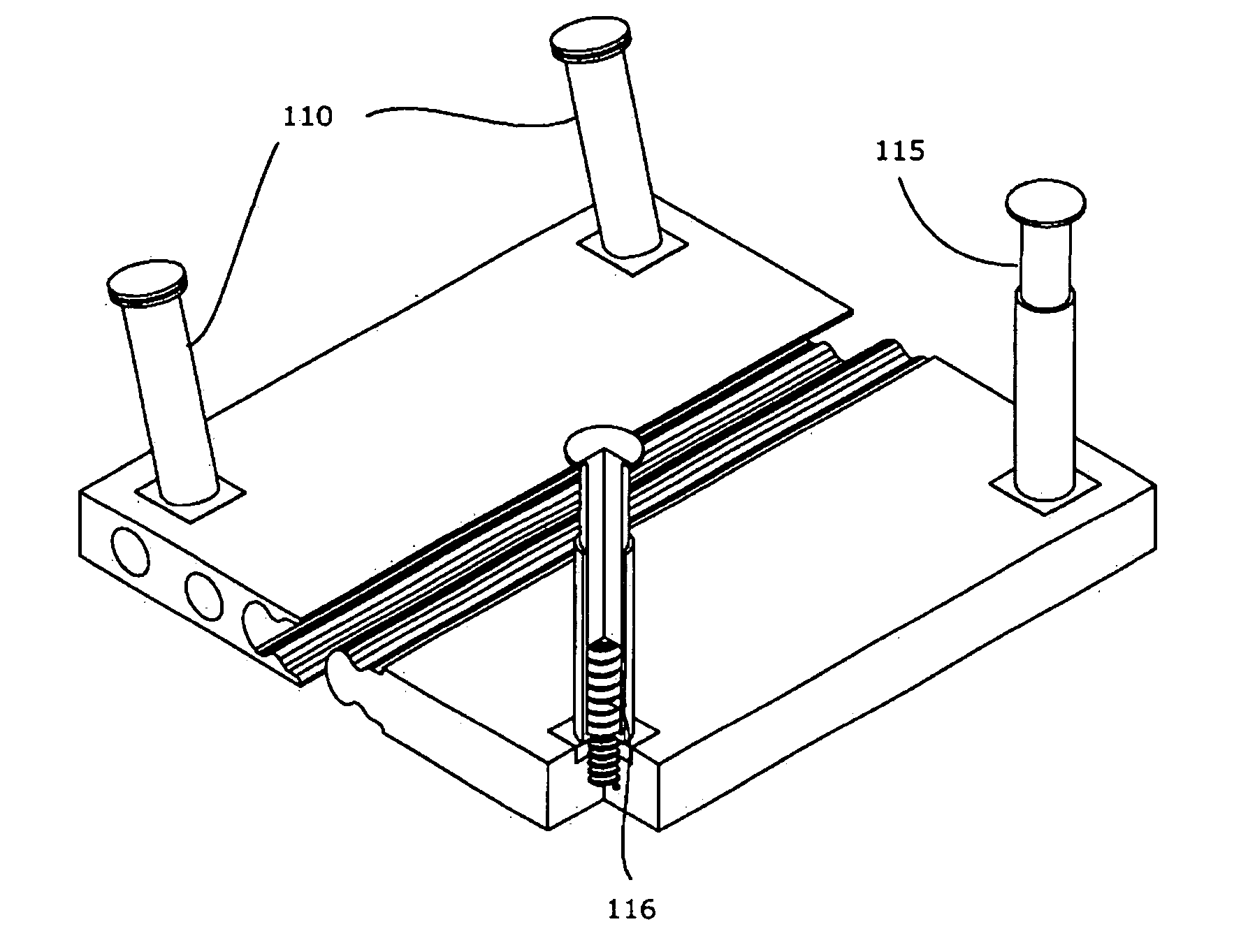 Portable, compacting travel footrest