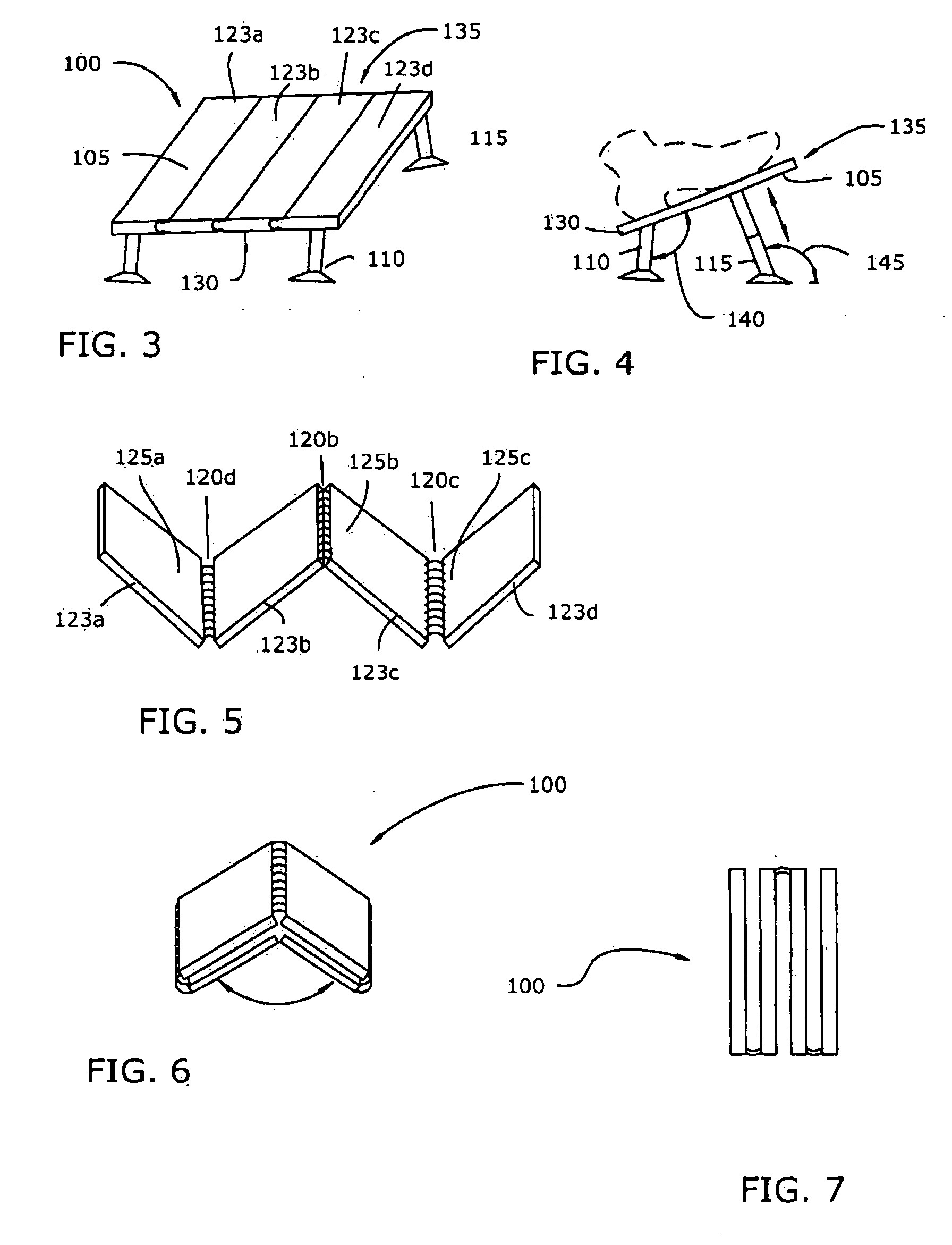 Portable, compacting travel footrest