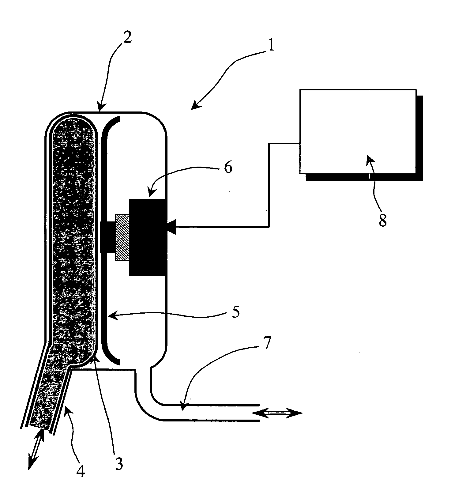 Ventricular assist device and related computer program product