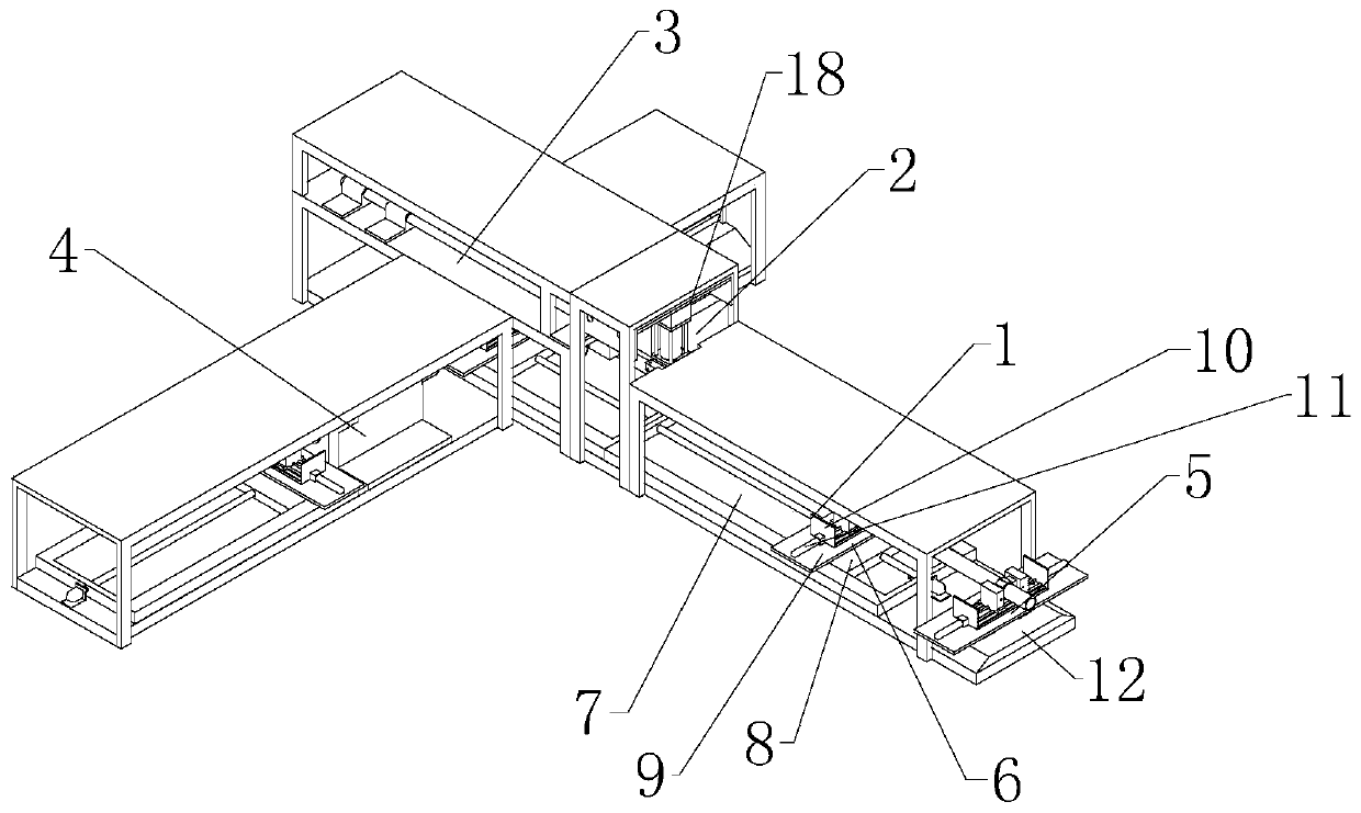 Machining device for circular pipe spiral groove